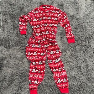 Disney Mickey Mouse Christmas Fleece Pajama Set Men’s Large Primark